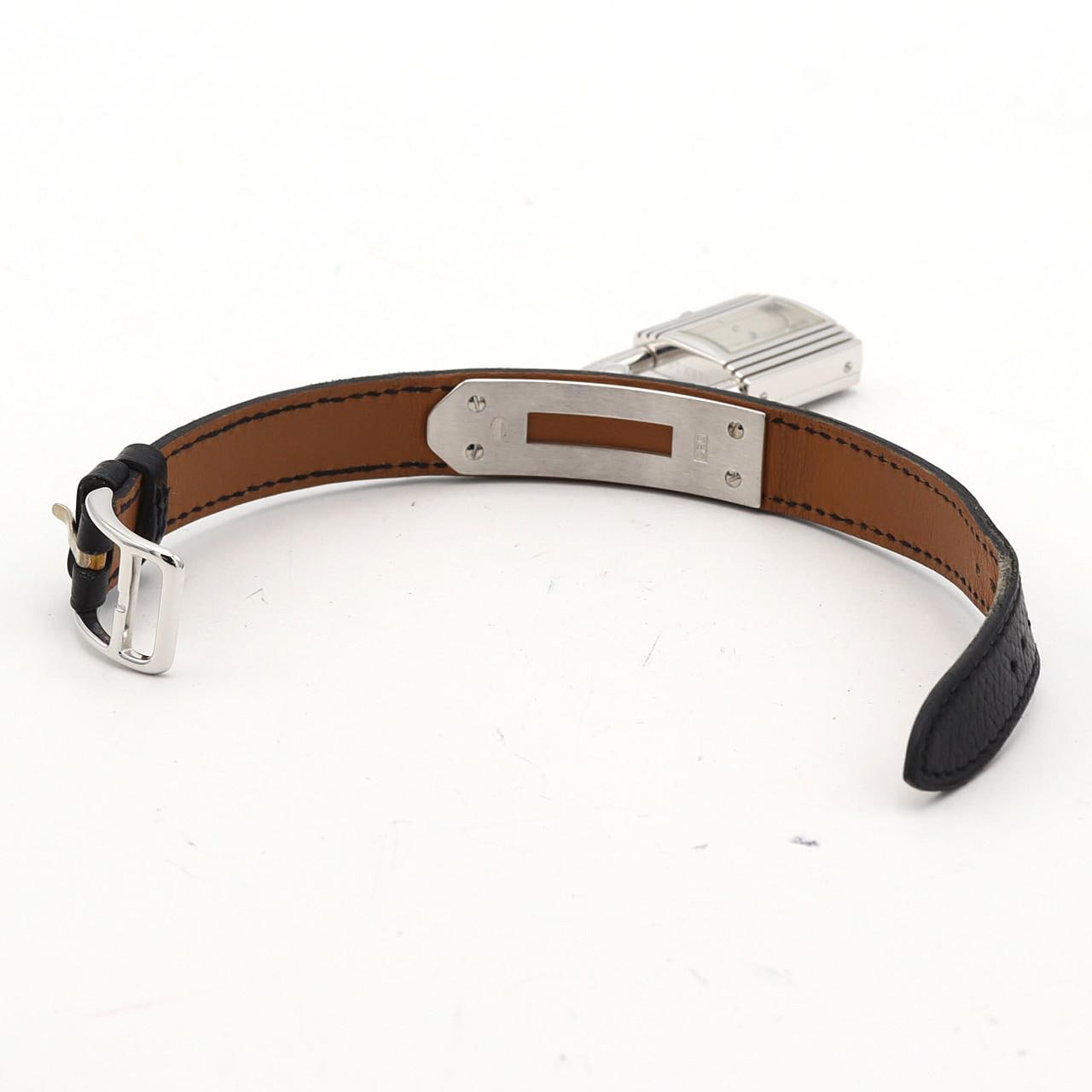 【ノーメンテナンス還元価格】エルメス ケリー KE1.250 シルバー クォーツ