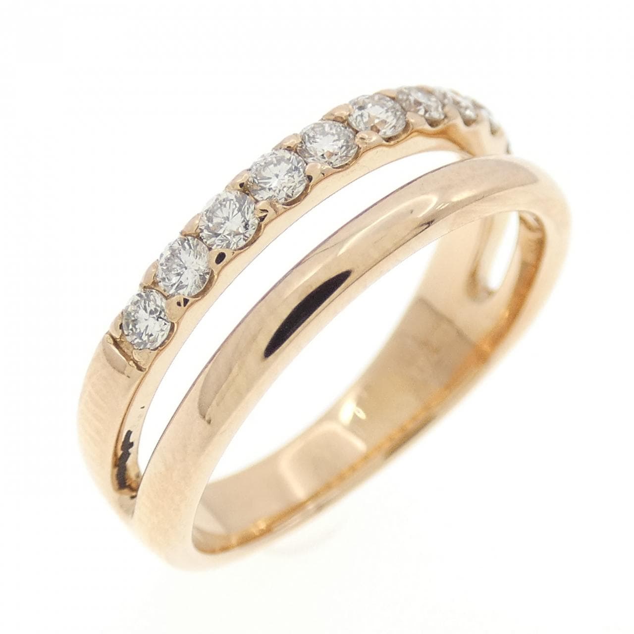 K18PG ダイヤモンド リング 0.20CT