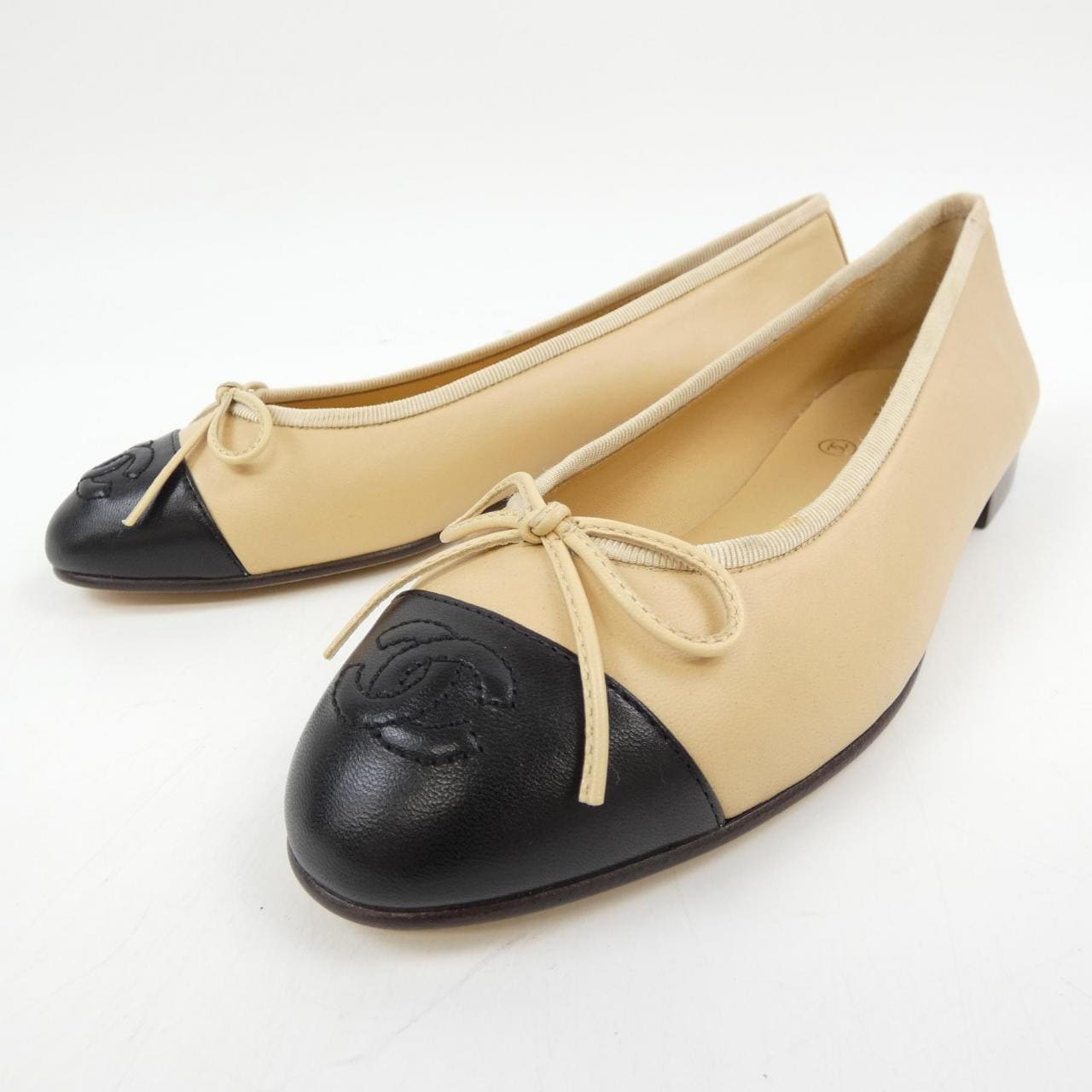 シャネル CHANEL バレリーナ A02819X01000 フラットシューズ