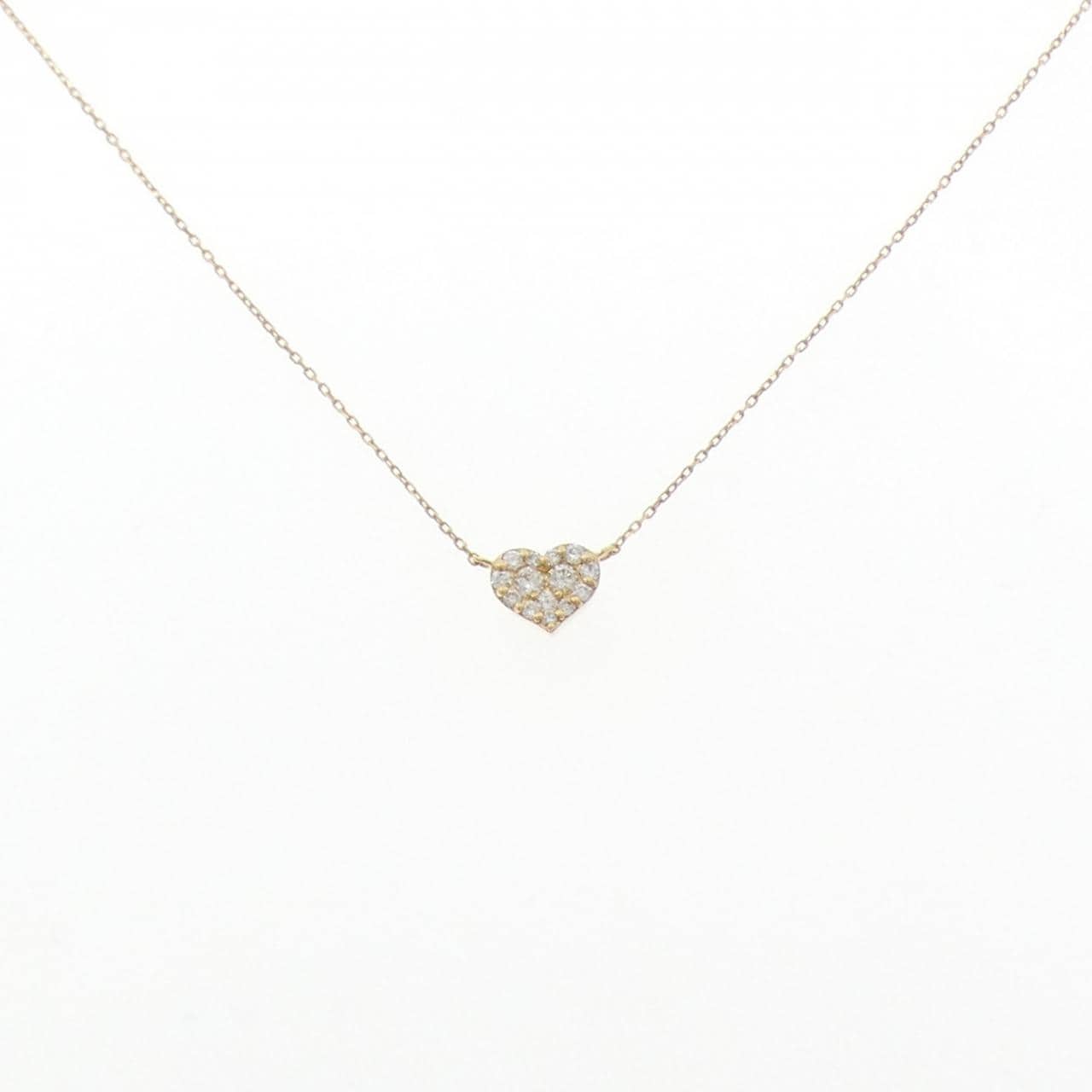 ポンテヴェキオ ハート ネックレス 0.13CT