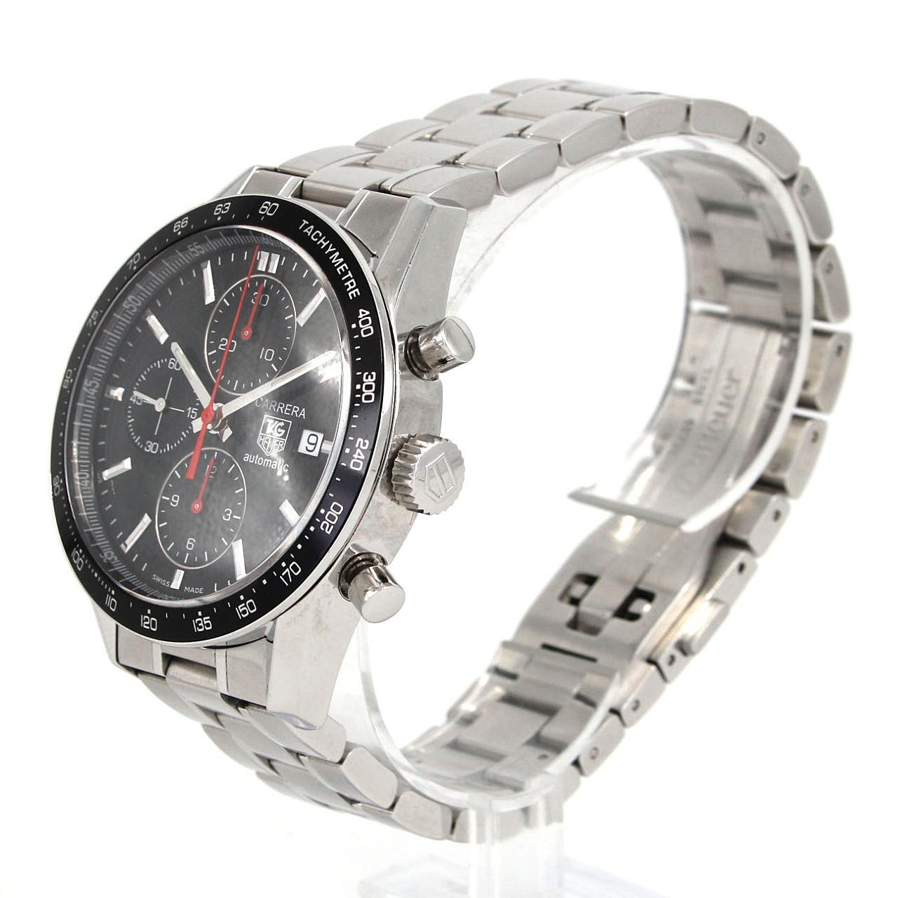 【ノーメンテナンス還元価格】タグ･ホイヤー カレラタキメータークロノレーシング CV2014.BA0794 SS 自動巻