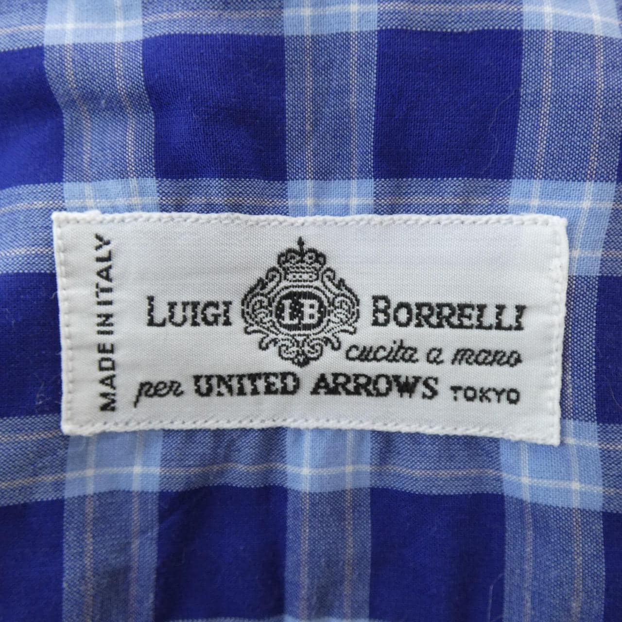 ルイジボレッリ LUIGI BORRELLI シャツ