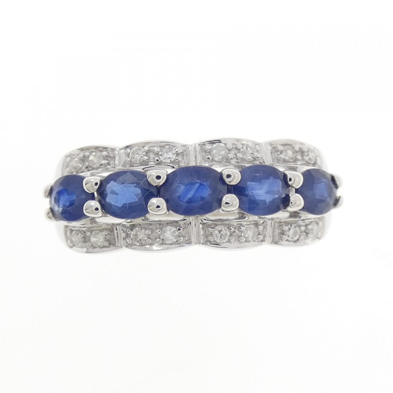 K14WG サファイヤ リング