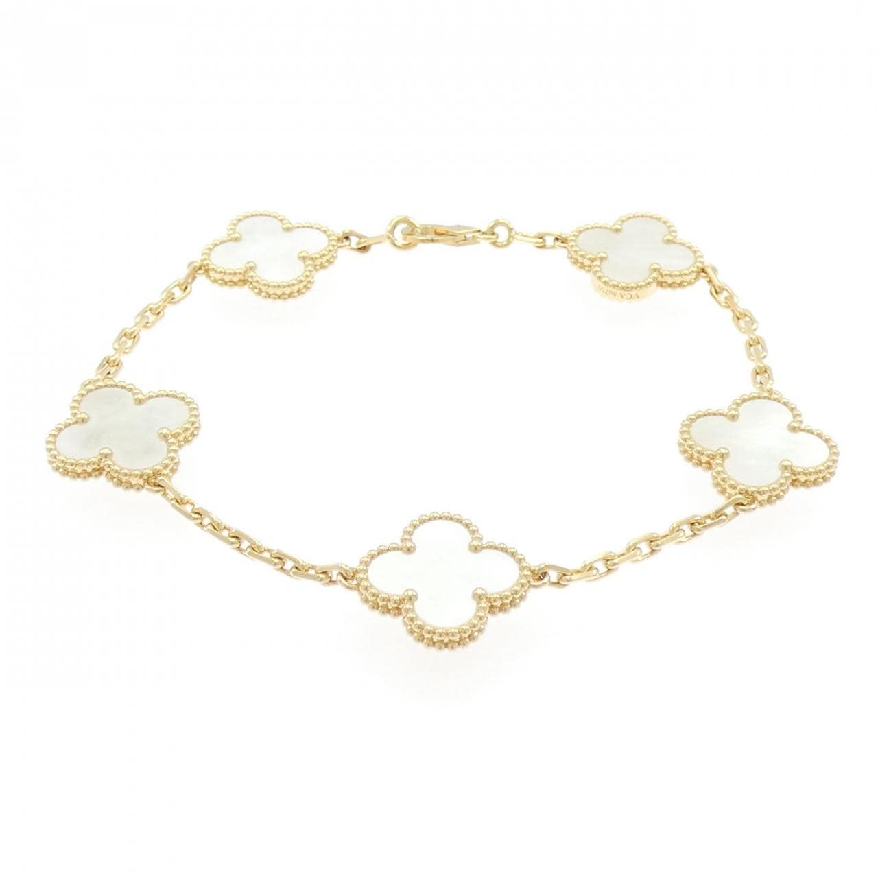 ヴァンクリーフ&アーペル ヴィンテージアルハンブラ 5モチーフ ブレスレット