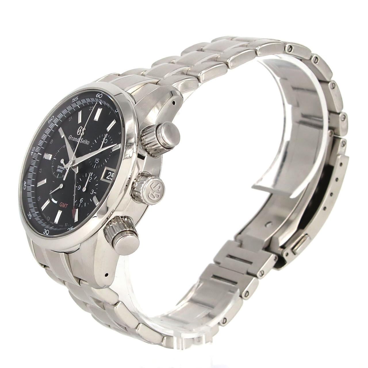 セイコー グランドセイコー･スポーツコレクション･クロノグラフ GMT 9R86-0AA0/SBGC203 SS 自動巻