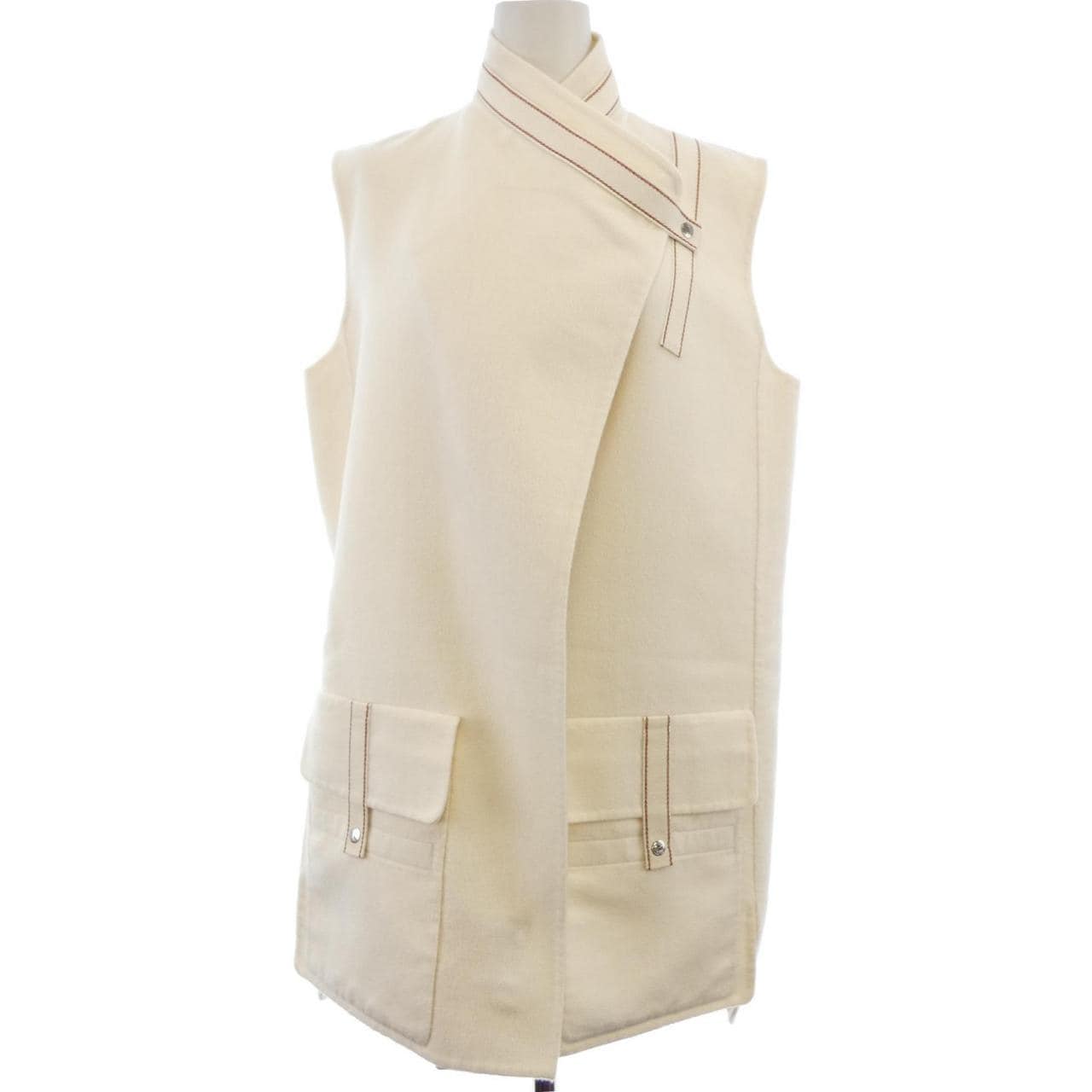 エルメス HERMES *06-7102. ロングベスト