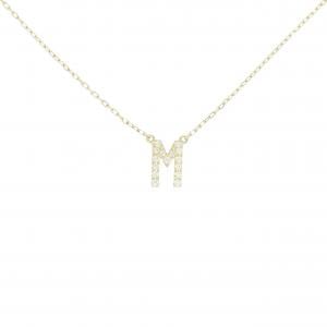 アーカー イニシャル ネックレス 0.06CT