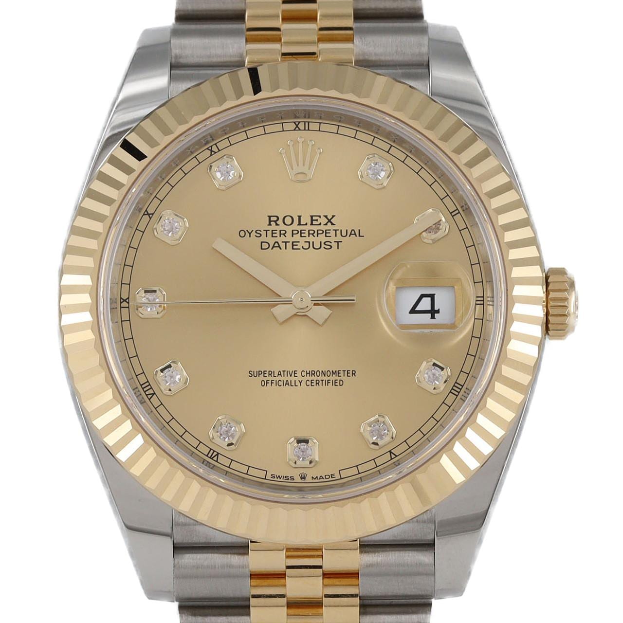 ロレックス デイトジャスト 126333G SSxYG 自動巻 ランダム番