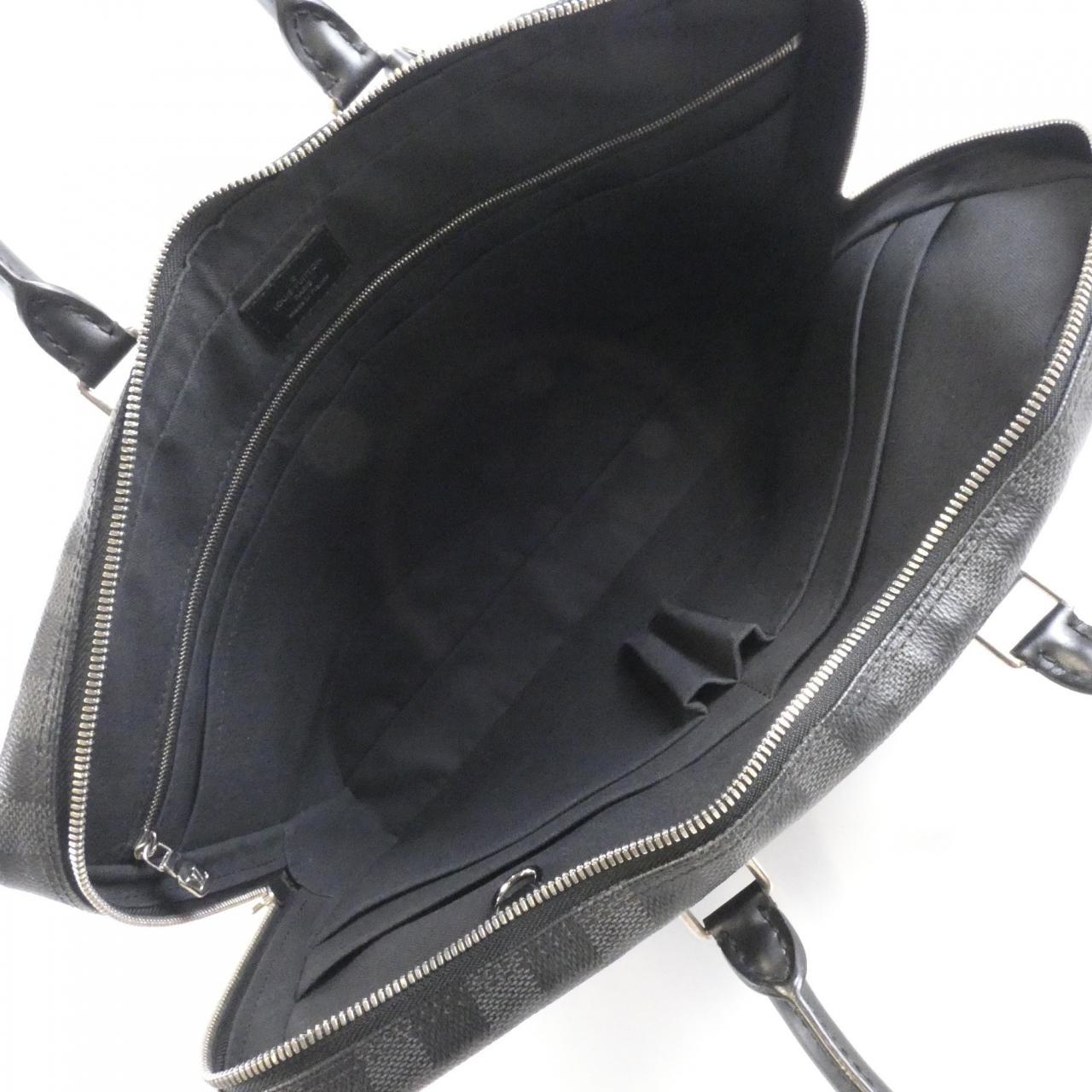 ルイヴィトン ダミエ グラフィット ポルト ドキュマン ヴォワヤージュ N41125 バッグ