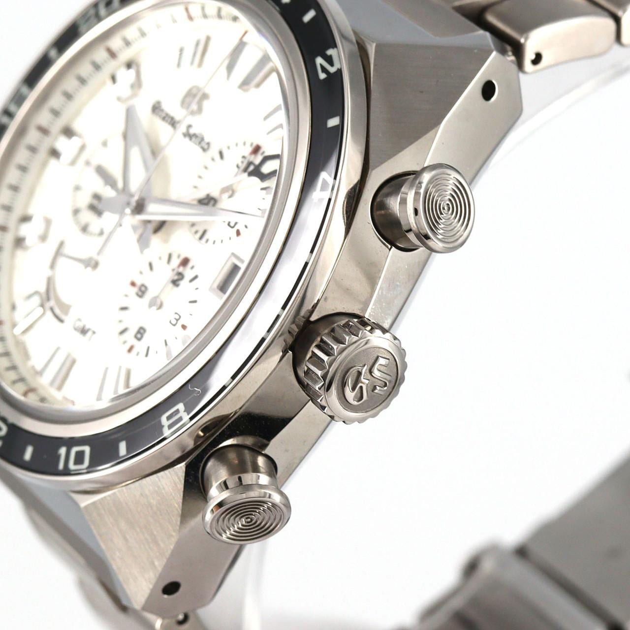 セイコー グランドセイコースポーツコレクションスプリングドライブクロノGMT 9R86-0AN0/SBGC253 TI 自動巻