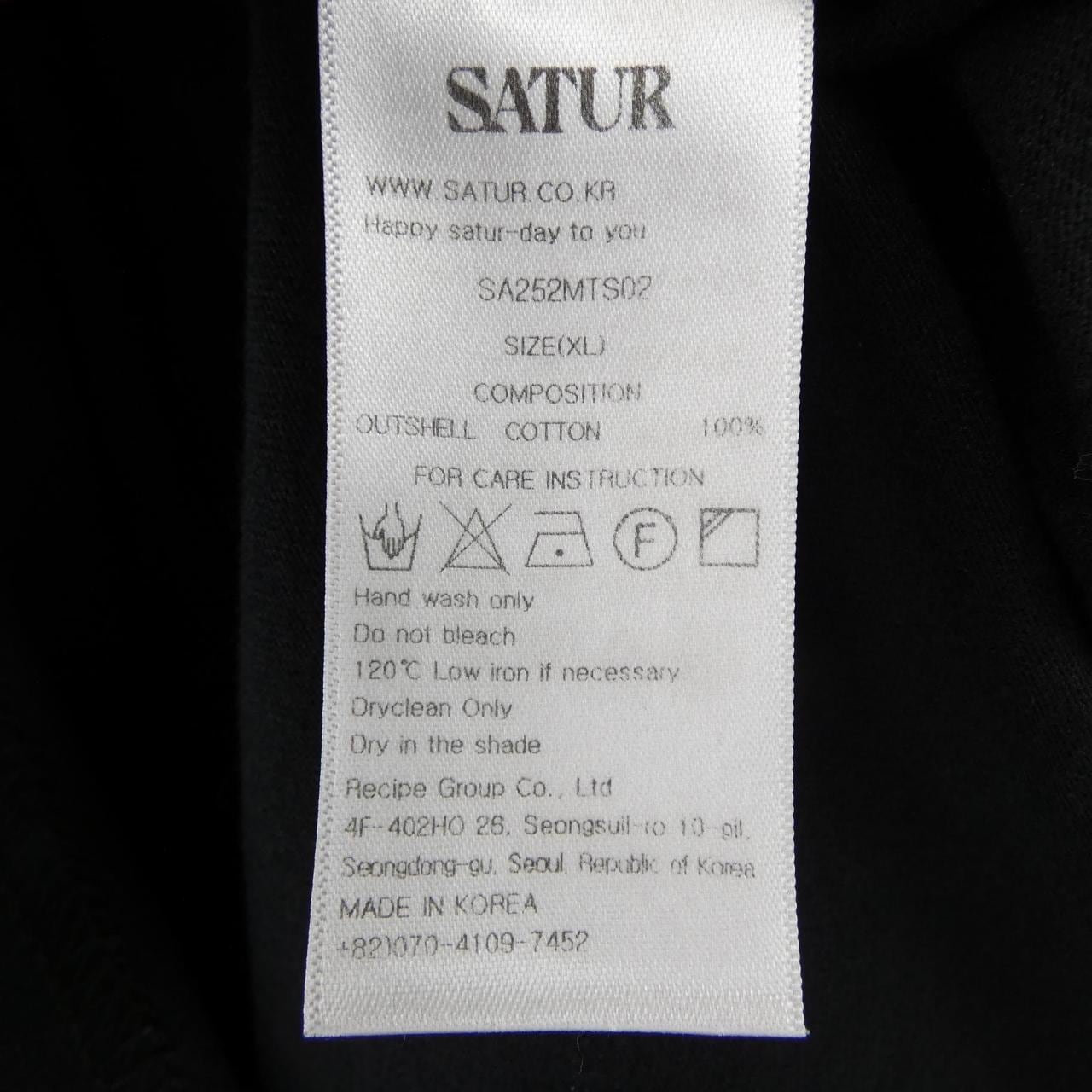SATUR Tシャツ