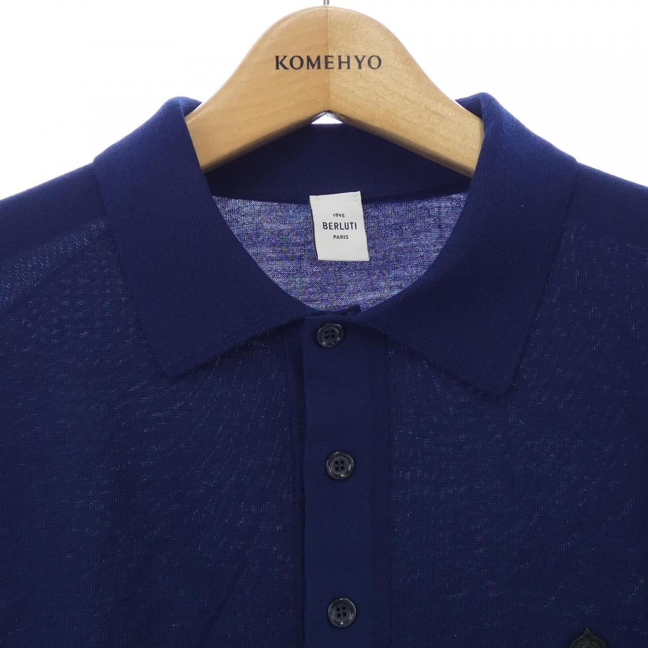 ベルルッティ Berluti R18KPS05YADM ポロシャツ