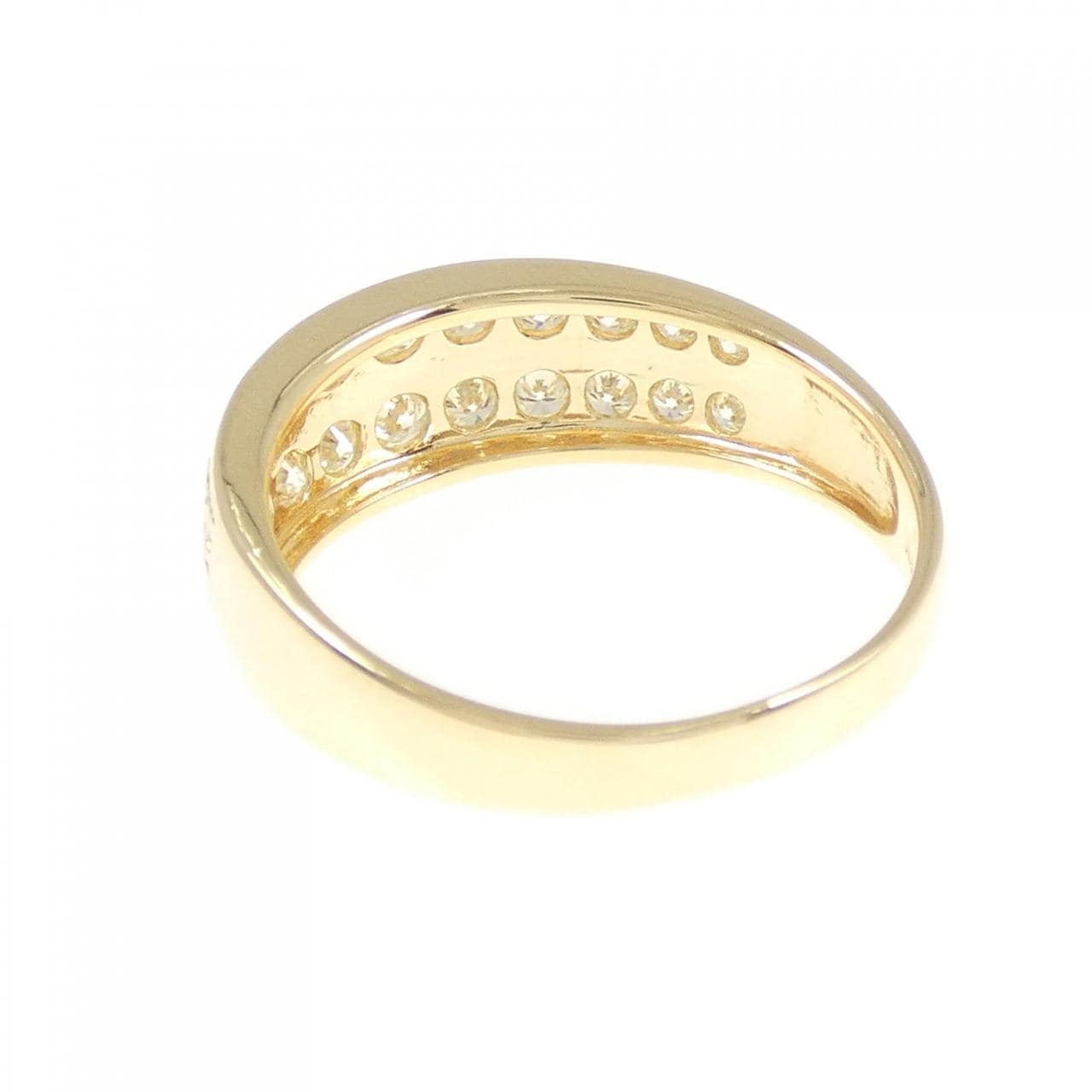 K18YG ダイヤモンド リング 0.80CT