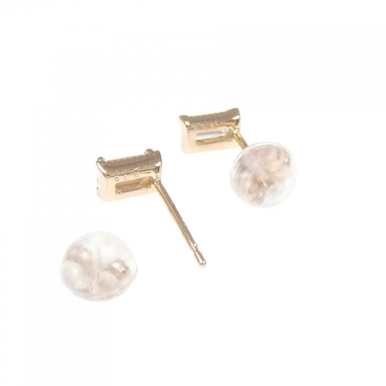 K18PG ダイヤモンド ピアス 0.20CT