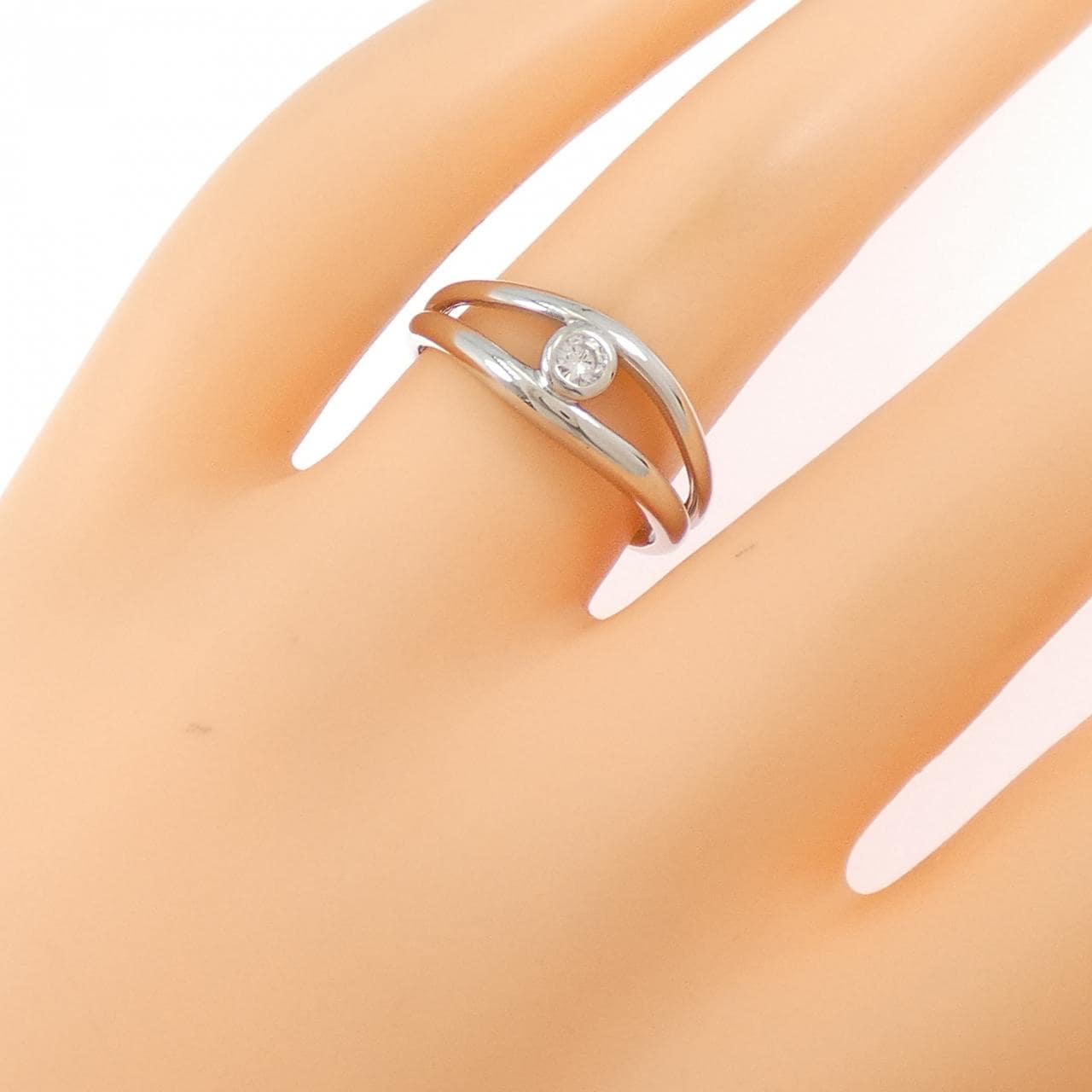 PT850 ダイヤモンド リング 0.08CT