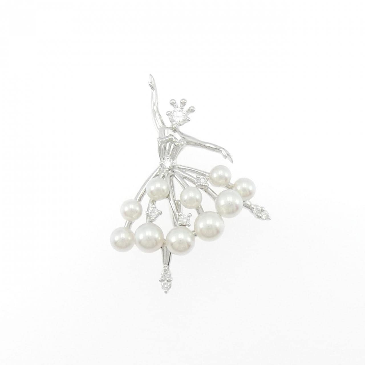 タサキ アコヤパール ブローチ