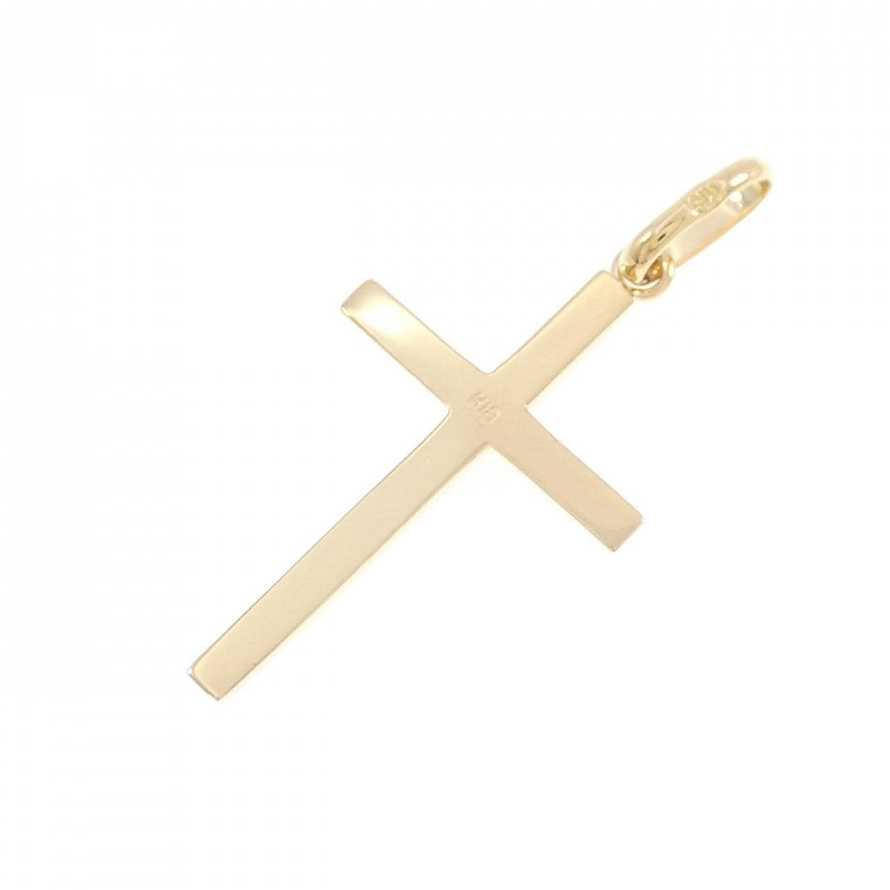 【新品】K18YG クロス ペンダント