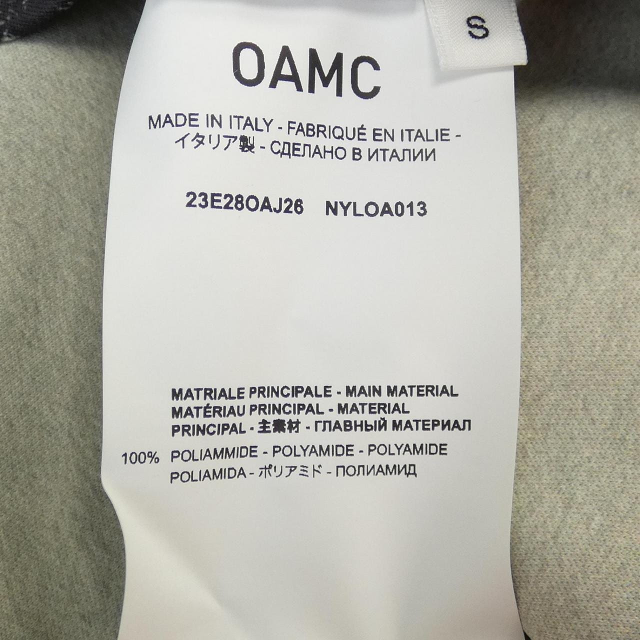 OAMC上衣
