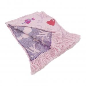 ルイヴィトン LOUIS VUITTON エシャルプ ロゴマニア ア ラ フォリ M71587 MUFFLER