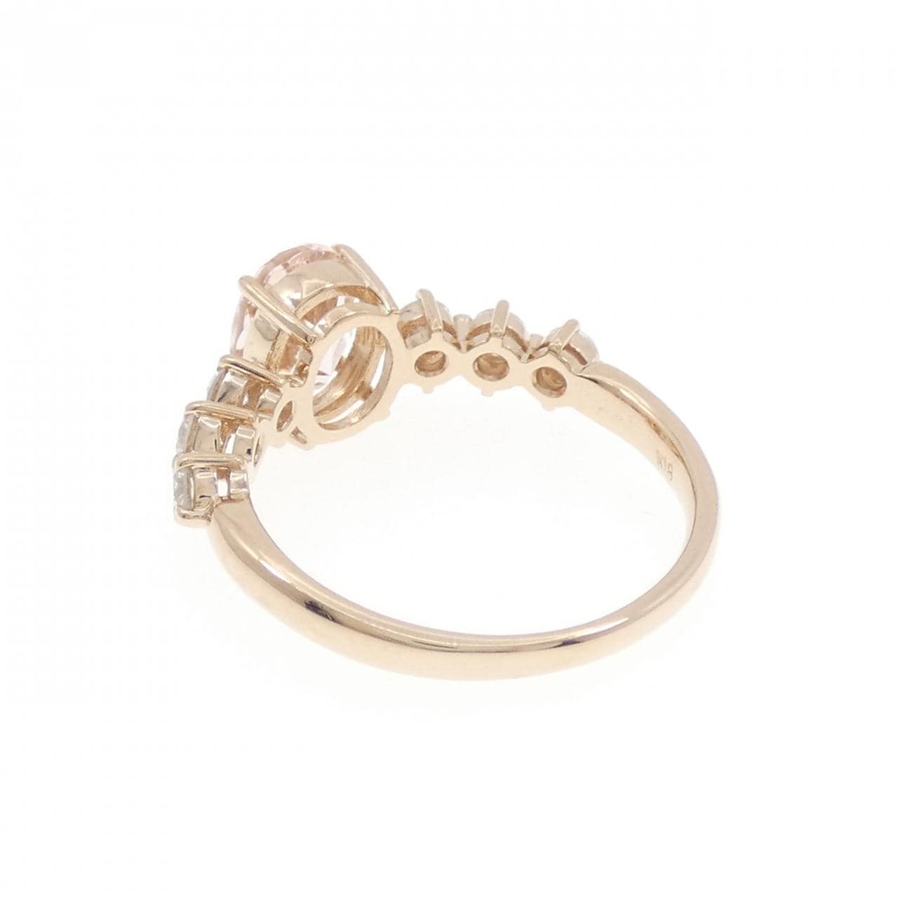 K18PG ベリル リング 1.00CT