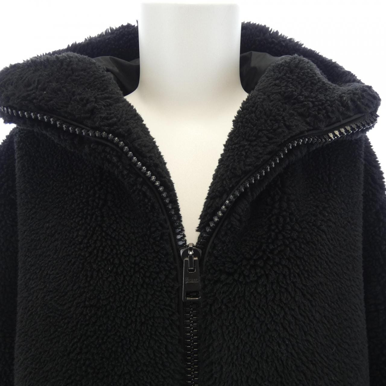 ヘルノ Herno ポリエステルボアダブルジップフーディーブルゾン PA000123U ジャケット