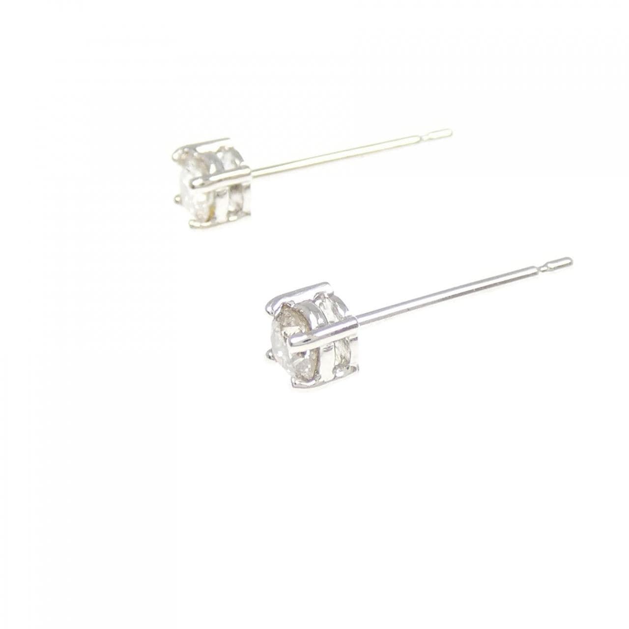 PT900 ダイヤモンド ピアス 0.30CT