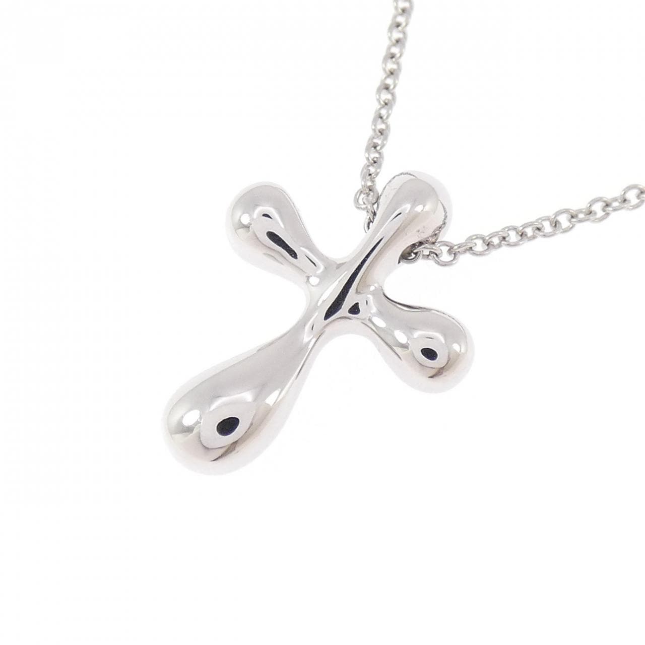 ティファニー スモールクロス ネックレス