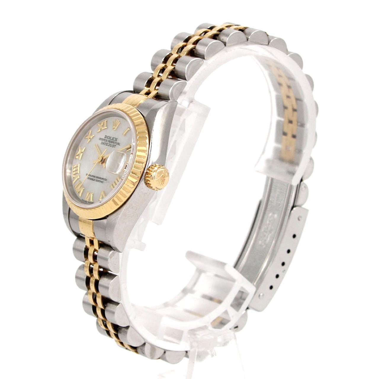 【ノーメンテナンス還元価格】ロレックス デイトジャスト 79173NR SSxYG 自動巻 K番