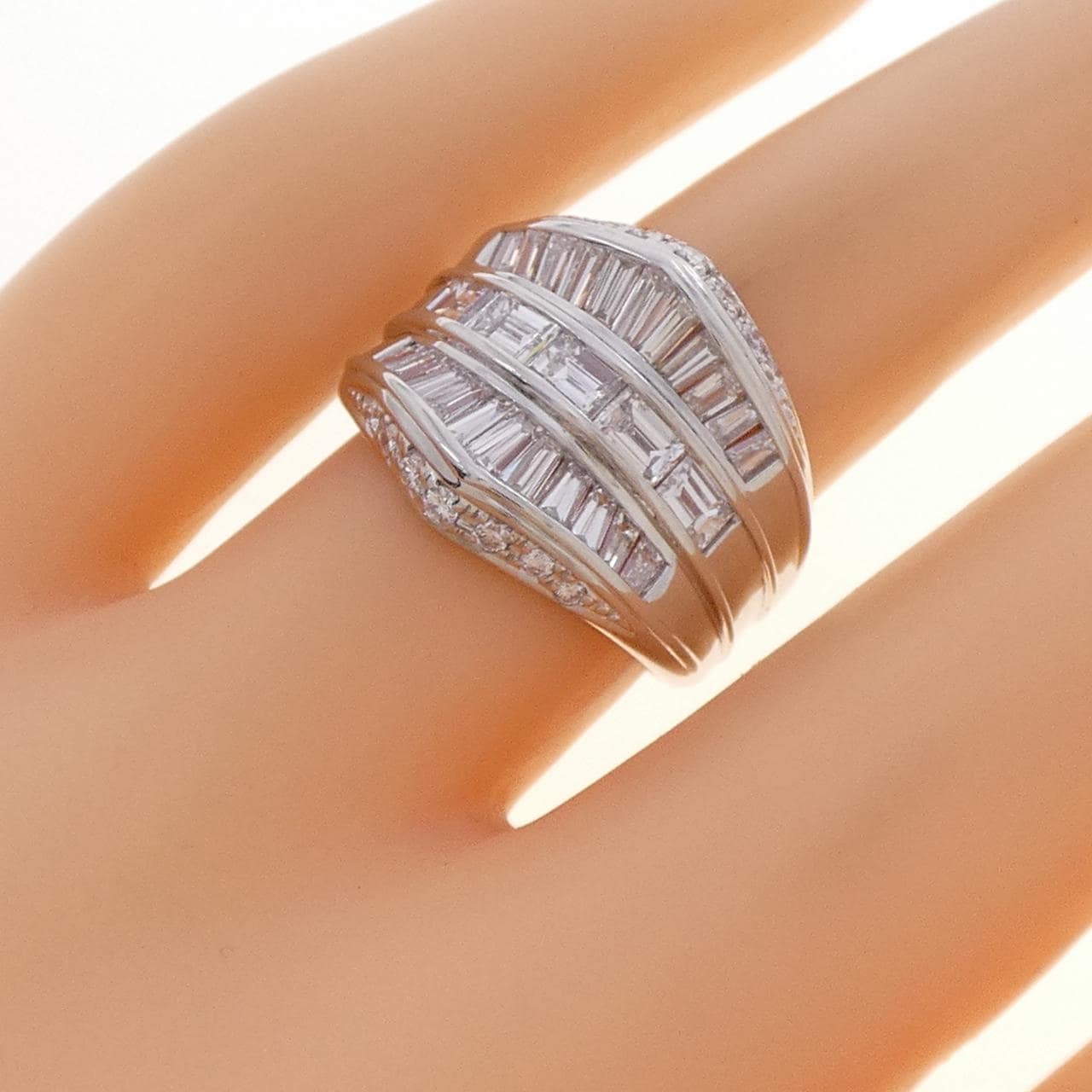 PT900 ダイヤモンド リング 1.93CT