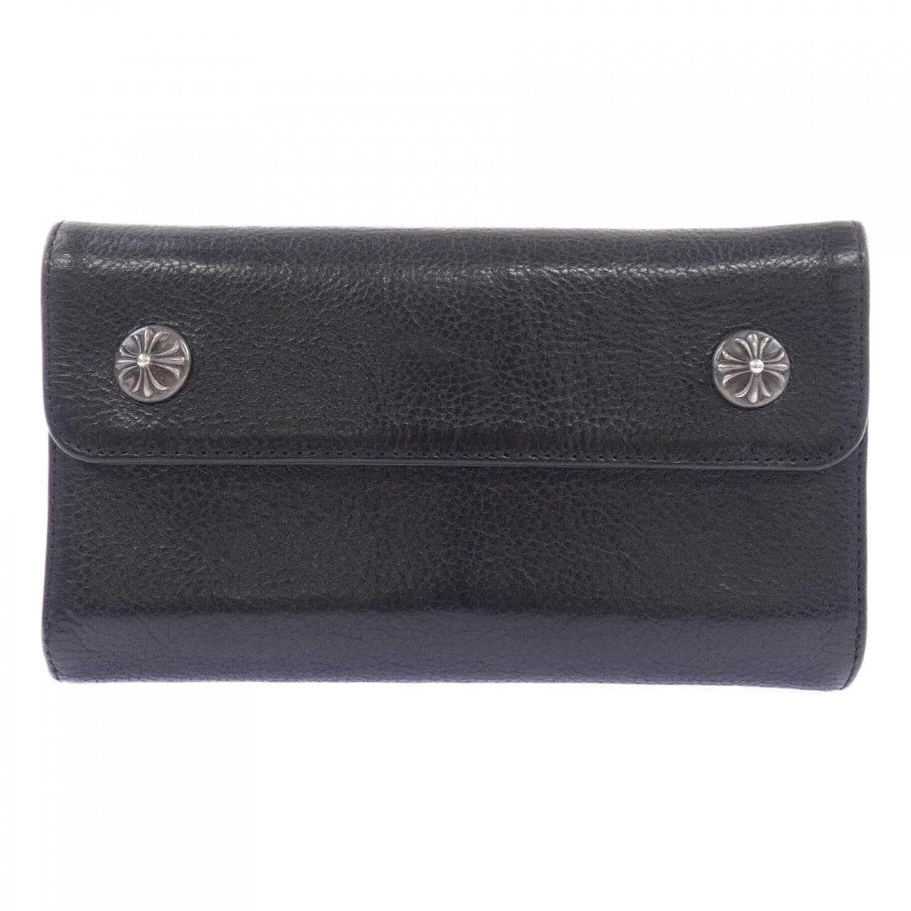 クロムハーツ CHROME HEARTS WAVE CROSS BTN　ウェーブ クロスボタン 2246 304 0501 0900 WALLET