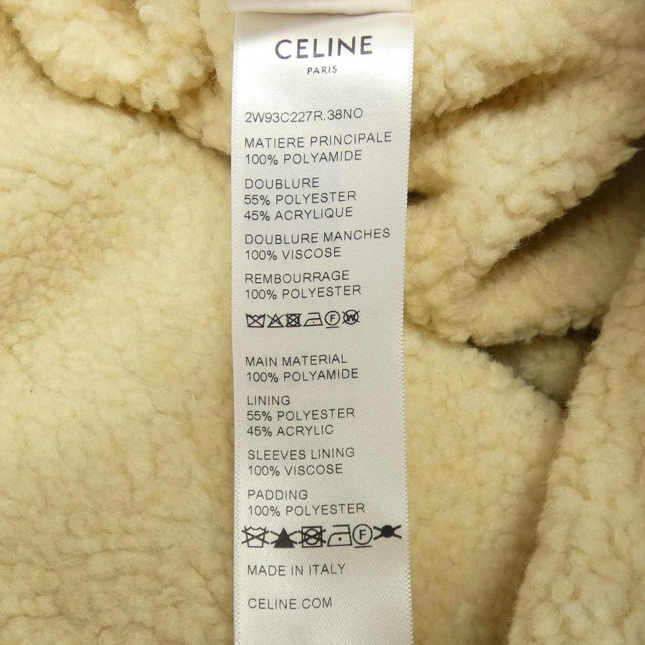 セリーヌ CELINE コーチジャケット 2W93C227R ジャケット