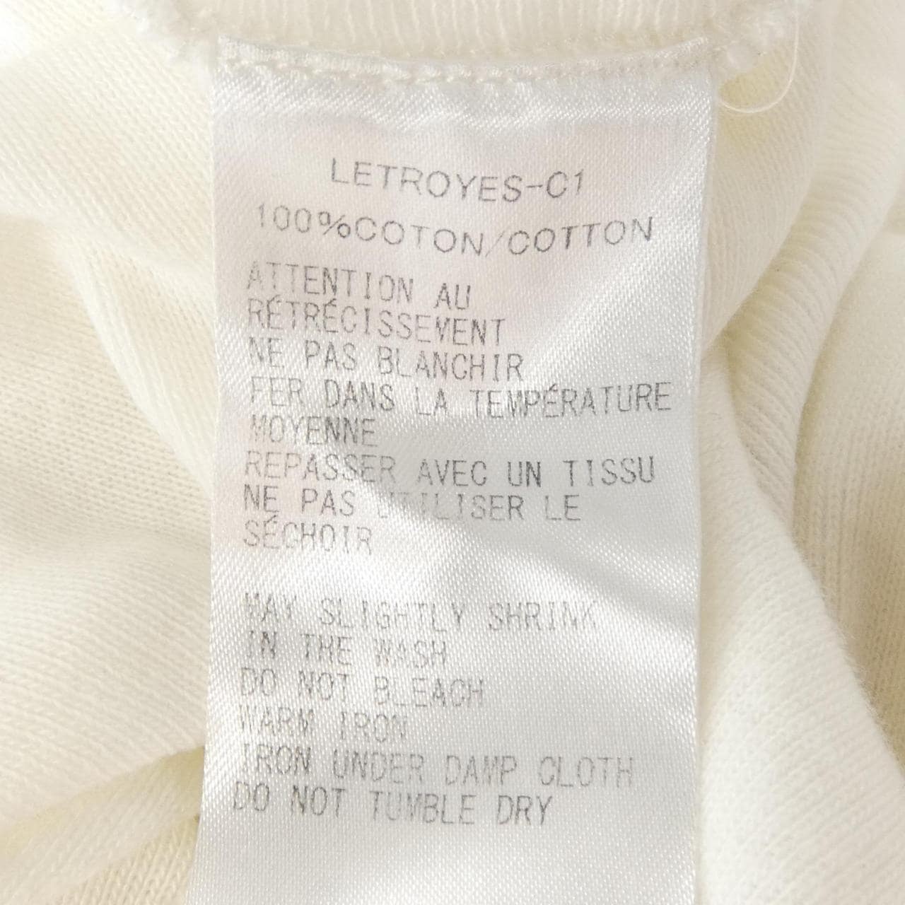 ルトロワ LETROYES Tシャツ