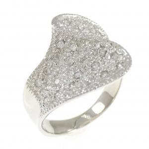 PT900 パヴェ ダイヤモンド リング 0.30CT