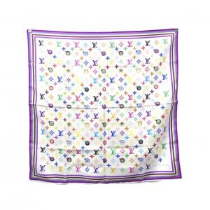ルイヴィトン マルチカラー スカーフ アイ ラブ モノグラム M71917 スカーフ