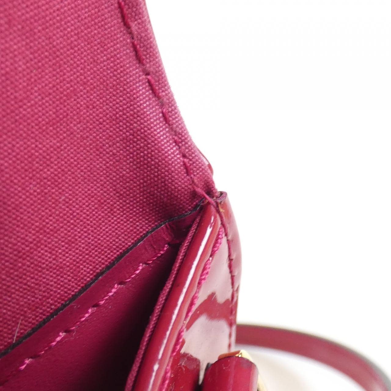 ルイヴィトン ヴェルニ クラッチ アナ M90092 ショルダーバッグ