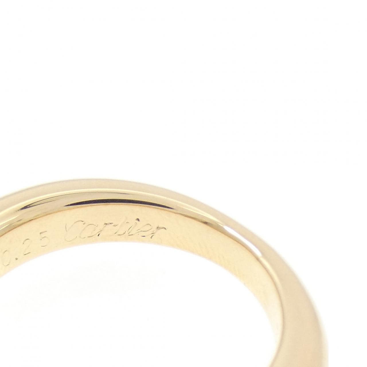 Cartier椭圆戒指 0.25CT