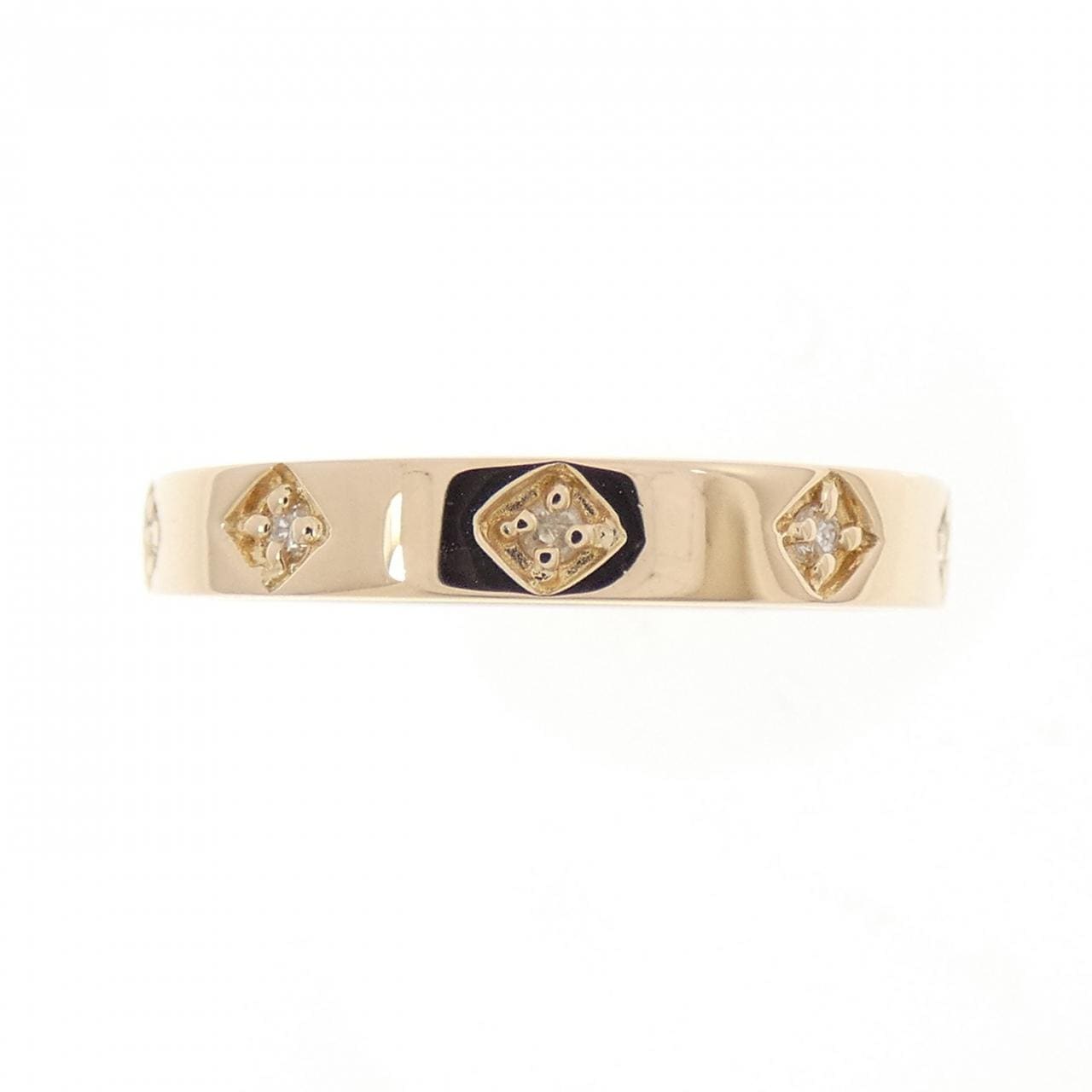 K18PG ダイヤモンド リング 0.05CT