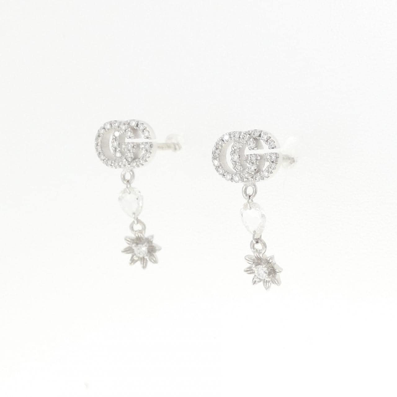 グッチ ダイヤモンド ピアス
