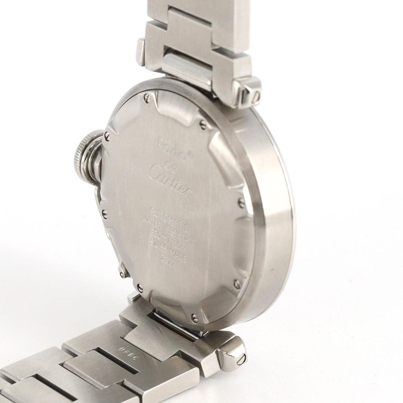 カルティエ パシャC GMT W31029M7 SS 自動巻