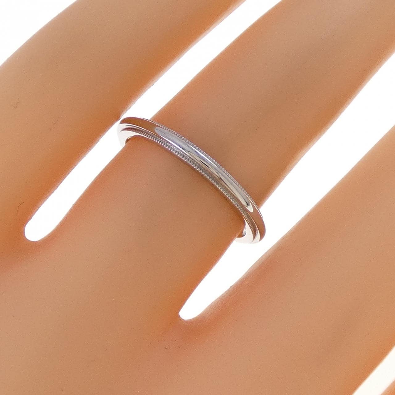 ティファニー ミルグレイン リング