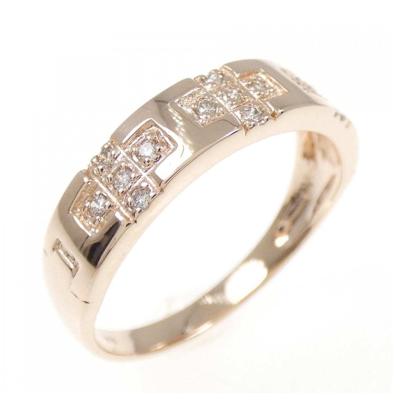 K10PG ダイヤモンド リング 0.10CT