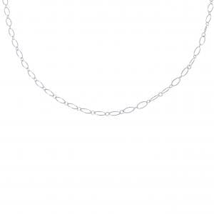 ティファニー オーバル リンク チェーン ネックレス