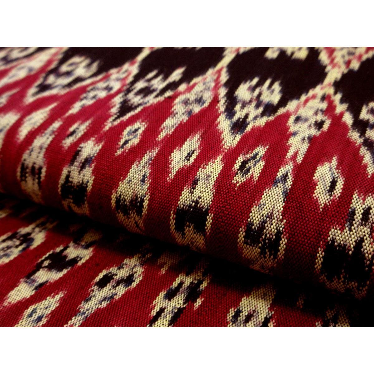 【新品】名古屋帯　貴久樹　イカット手織り