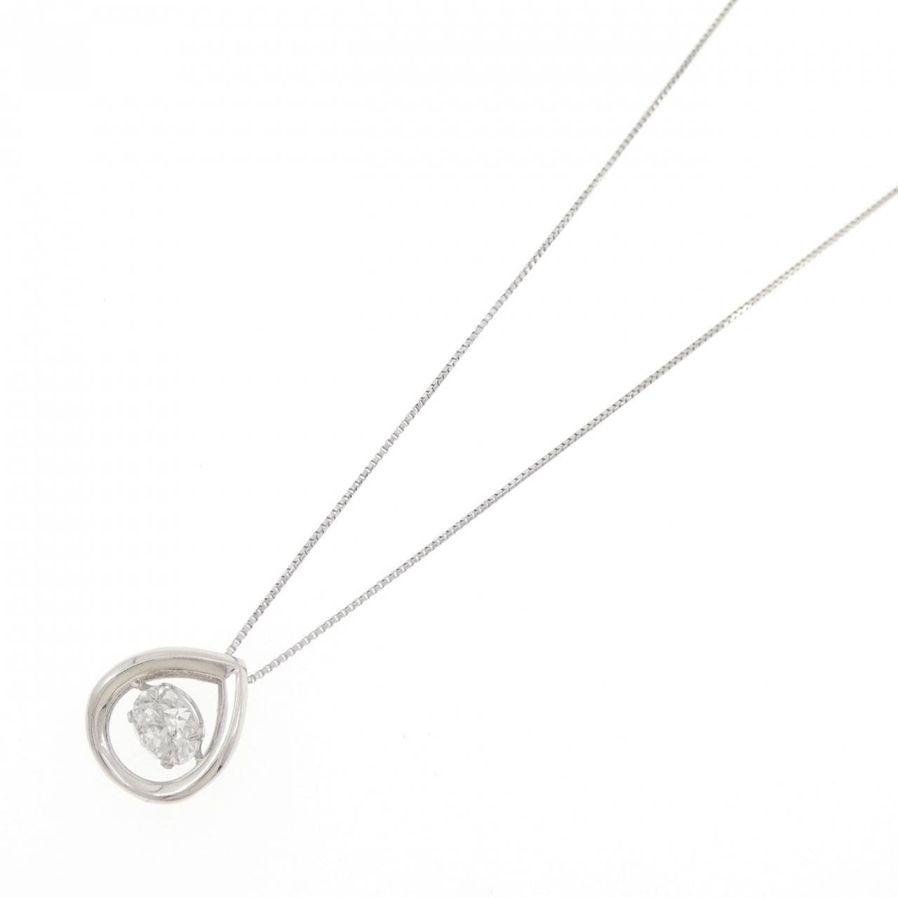 PT900/PT850 ダイヤモンド ネックレス 0.656CT