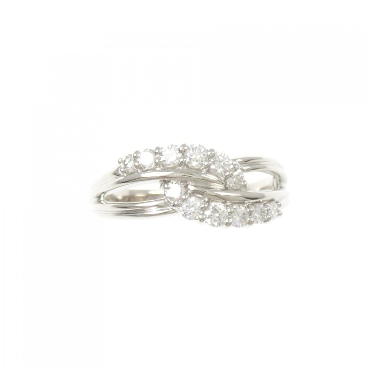 PT1000 ダイヤモンド リング 0.41CT
