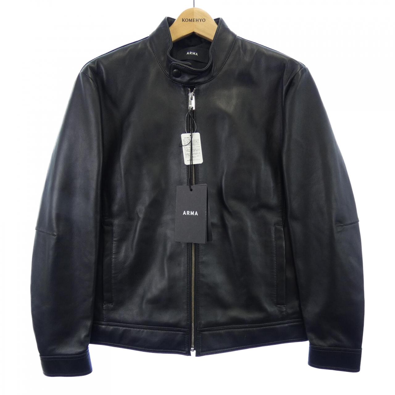 アルマ ARMA RYU レザーライダースジャケット