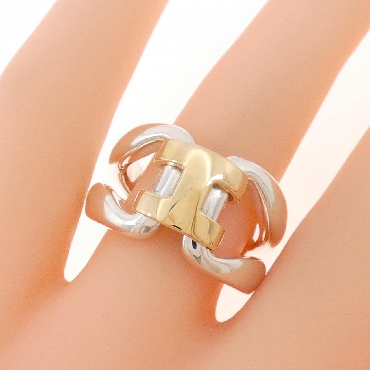 【ヴィンテージ】エルメス ヒストリー リング