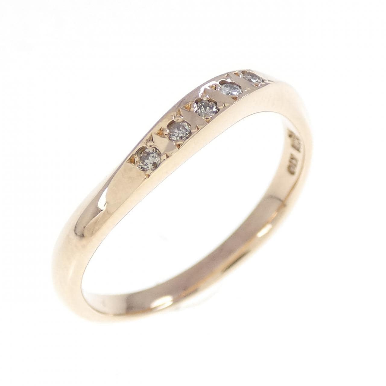 K10PG ダイヤモンド リング 0.05CT