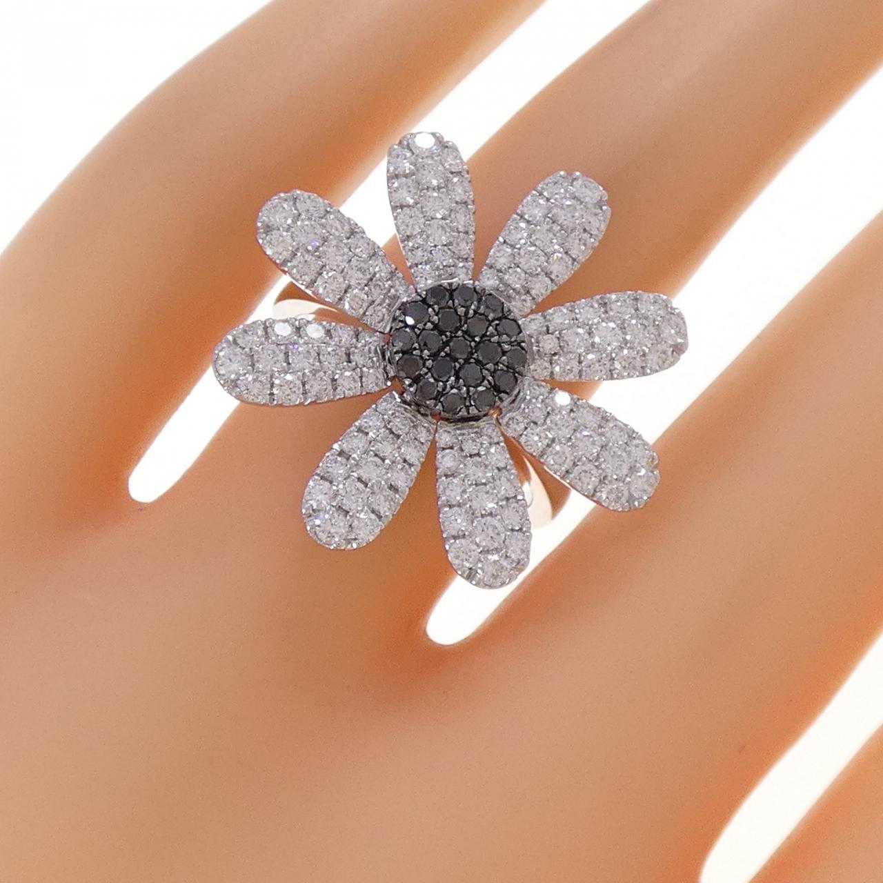 ミオ ハルタカ フラワー ダイヤモンド リング 1.28CT