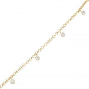 K18YG ダイヤモンド ブレスレット 0.62CT